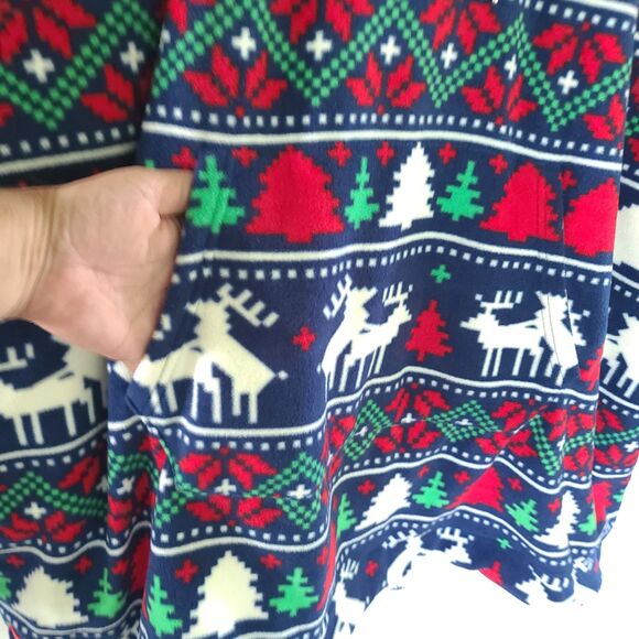 Shinesty the Caribou Lous Reversible Christmas Hoodie Unisex EXCELLENT COND O/S - Picture 6 of 16